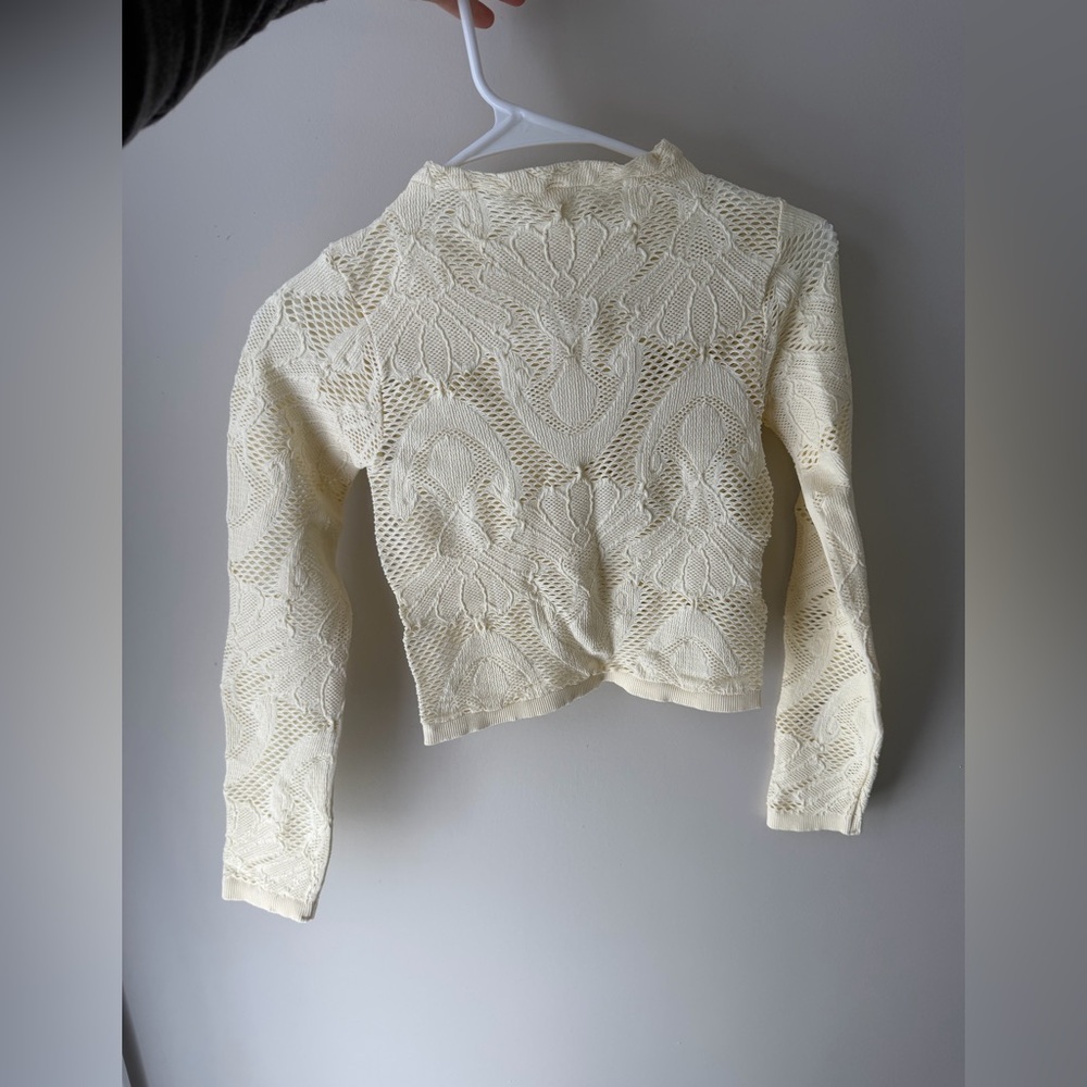 White Crop Top